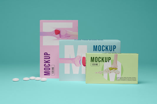 Boite de médicament format 11,5 x 5,5 x 3,5cm